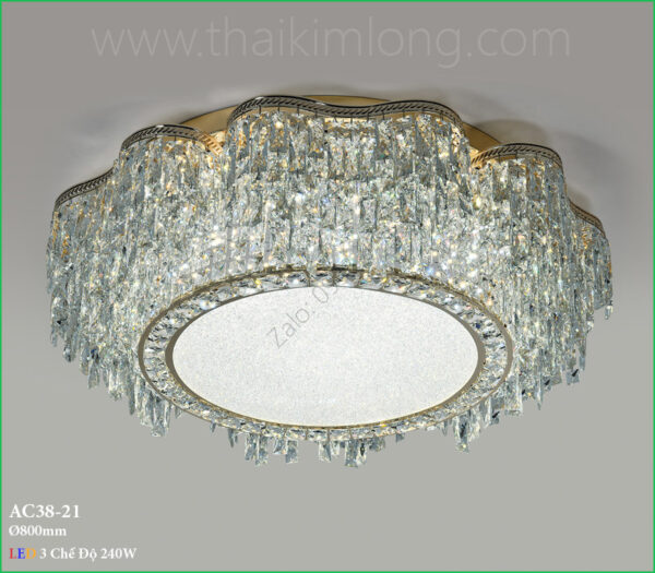 Đèn Ốp Trần Pha Lê AC38-21