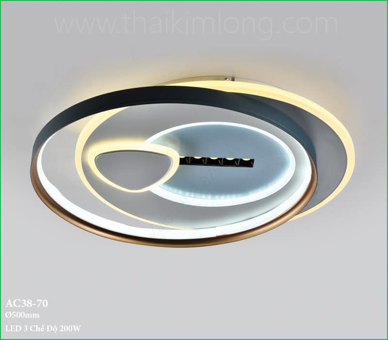 Đèn Mâm Led Kim Long AC38-70