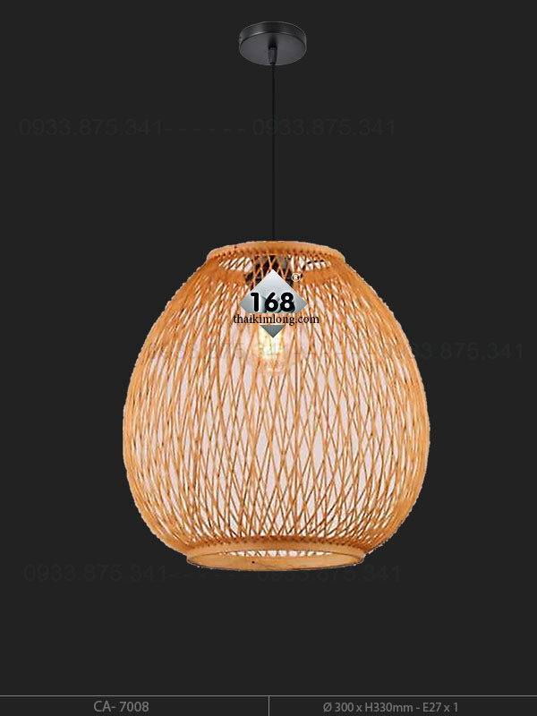 Đèn Thả Mây Tre CA-7008