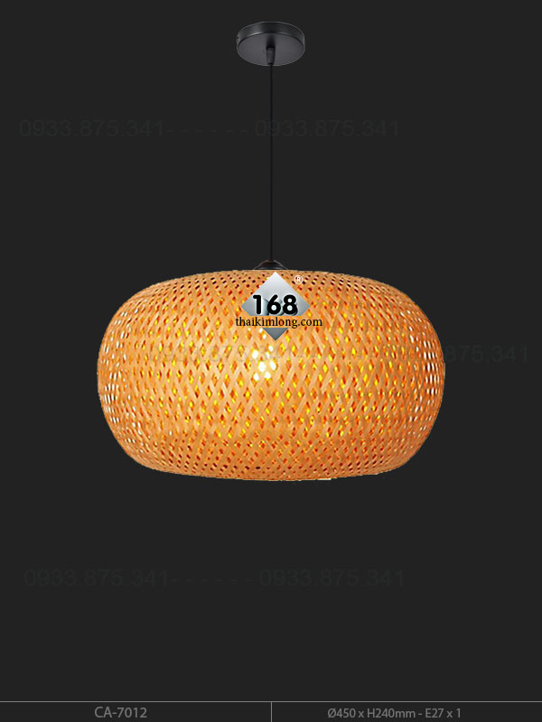 Đèn Thả Mây Tre CA-7012