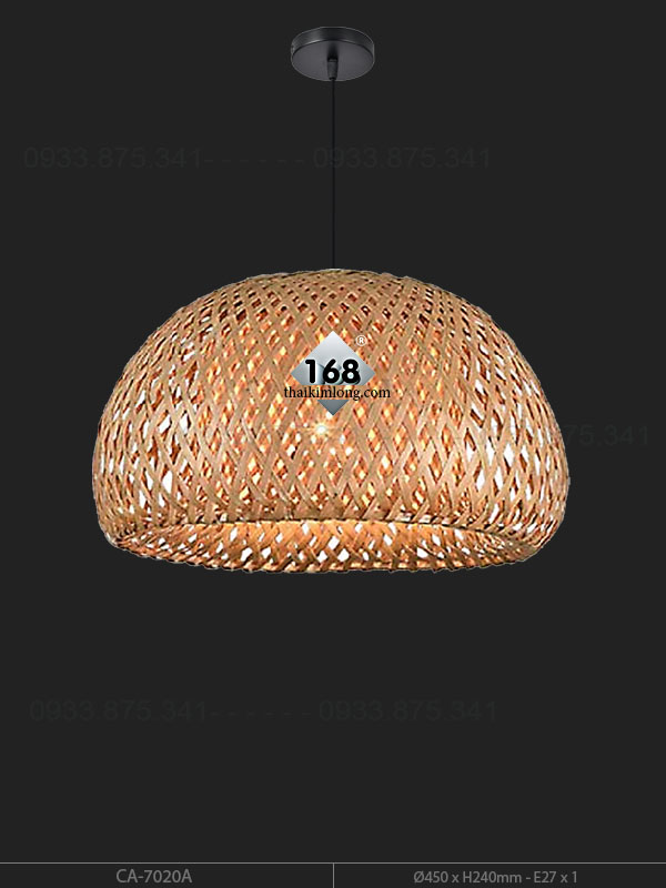 Đèn Thả Mây Tre CA-7020A