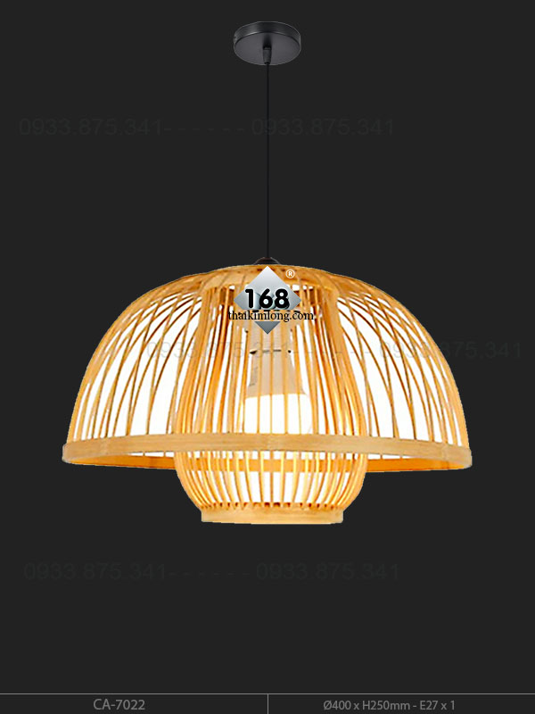 Đèn Thả Mây Tre CA-7022