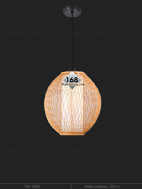 Đèn Thả Mây Tre CA-7028