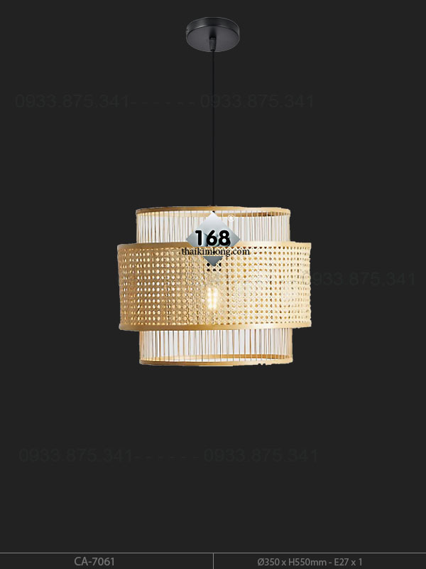 Đèn Thả Mây Tre CA-7061