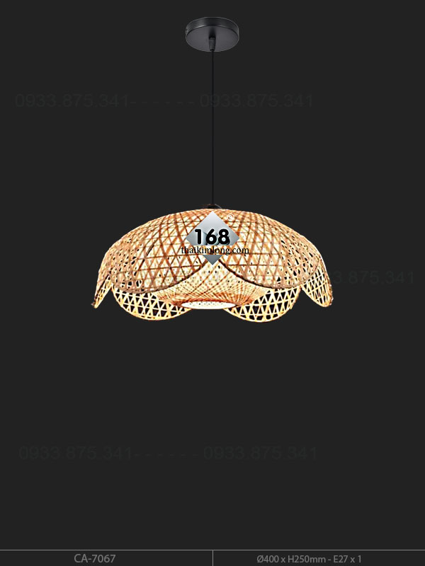 Đèn Thả Mây Tre CA-7067