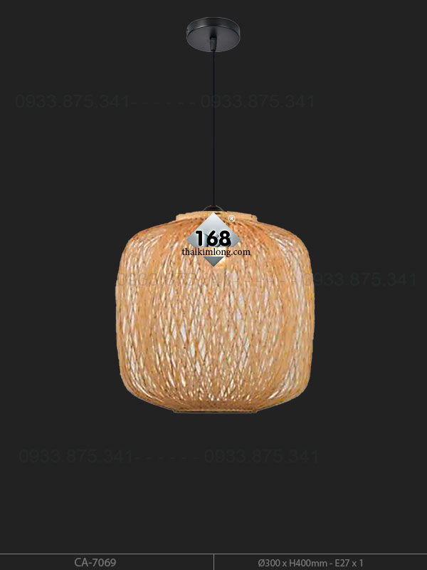 Đèn Thả Mây Tre CA-7069