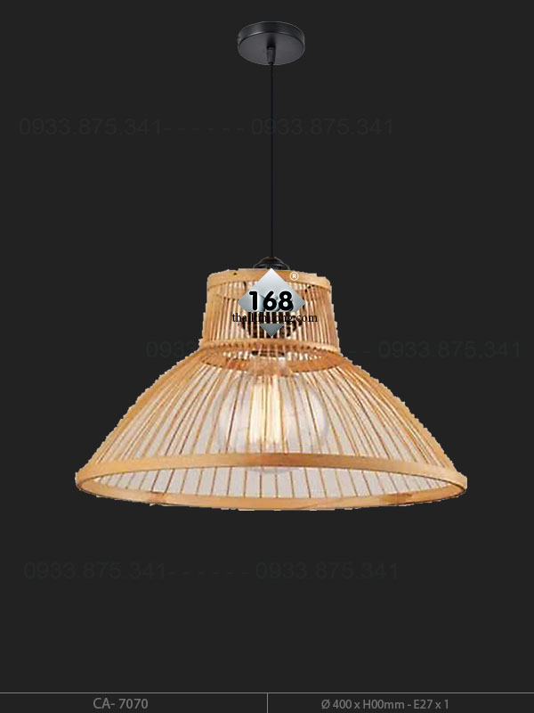 Đèn Thả Mây Tre CA-7070