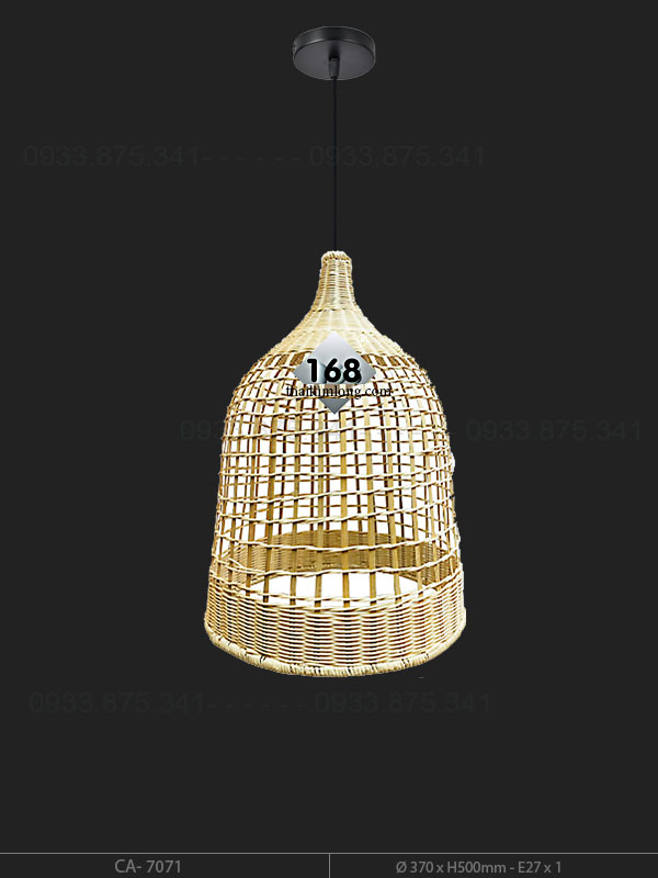 Đèn Thả Mây Tre CA-7071