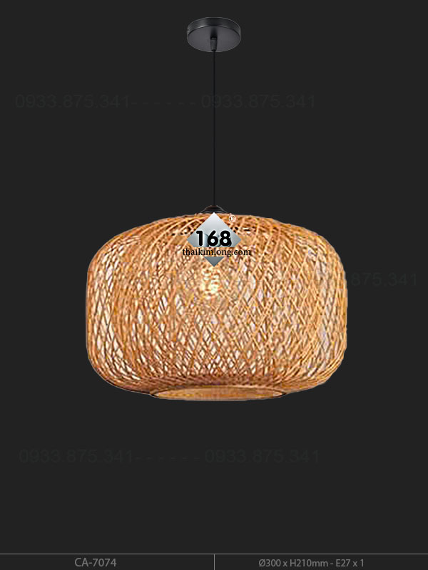 Đèn Thả Mây Tre CA-7074