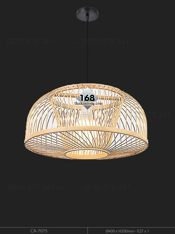 Đèn Thả Mây Tre CA-7075