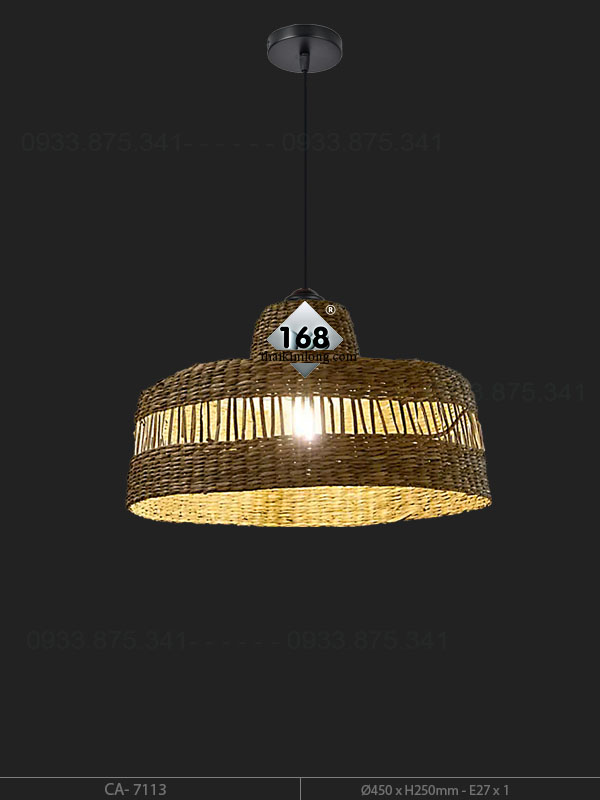 Đèn Thả Mây Tre CA-7113